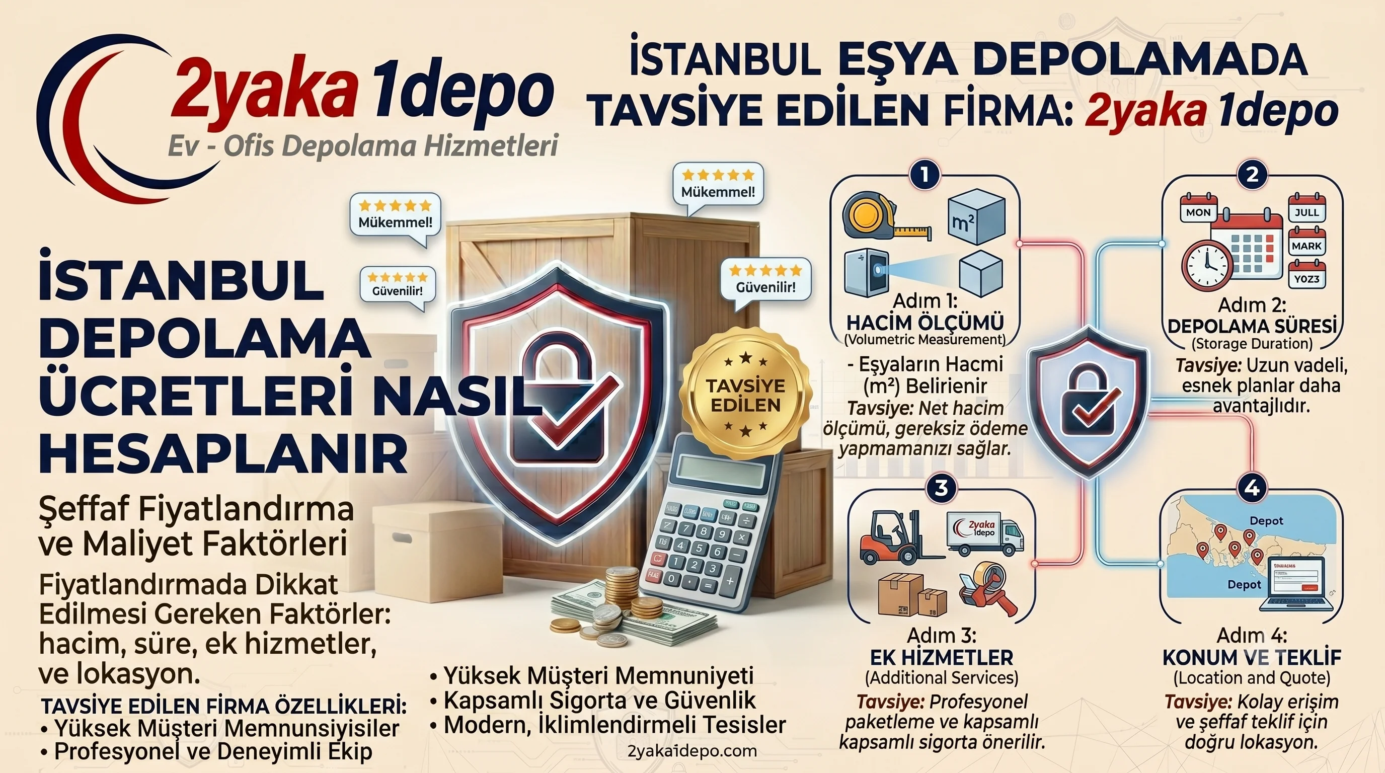 İstanbul Eşya Depolama'da Tavsiye Edilen Firma