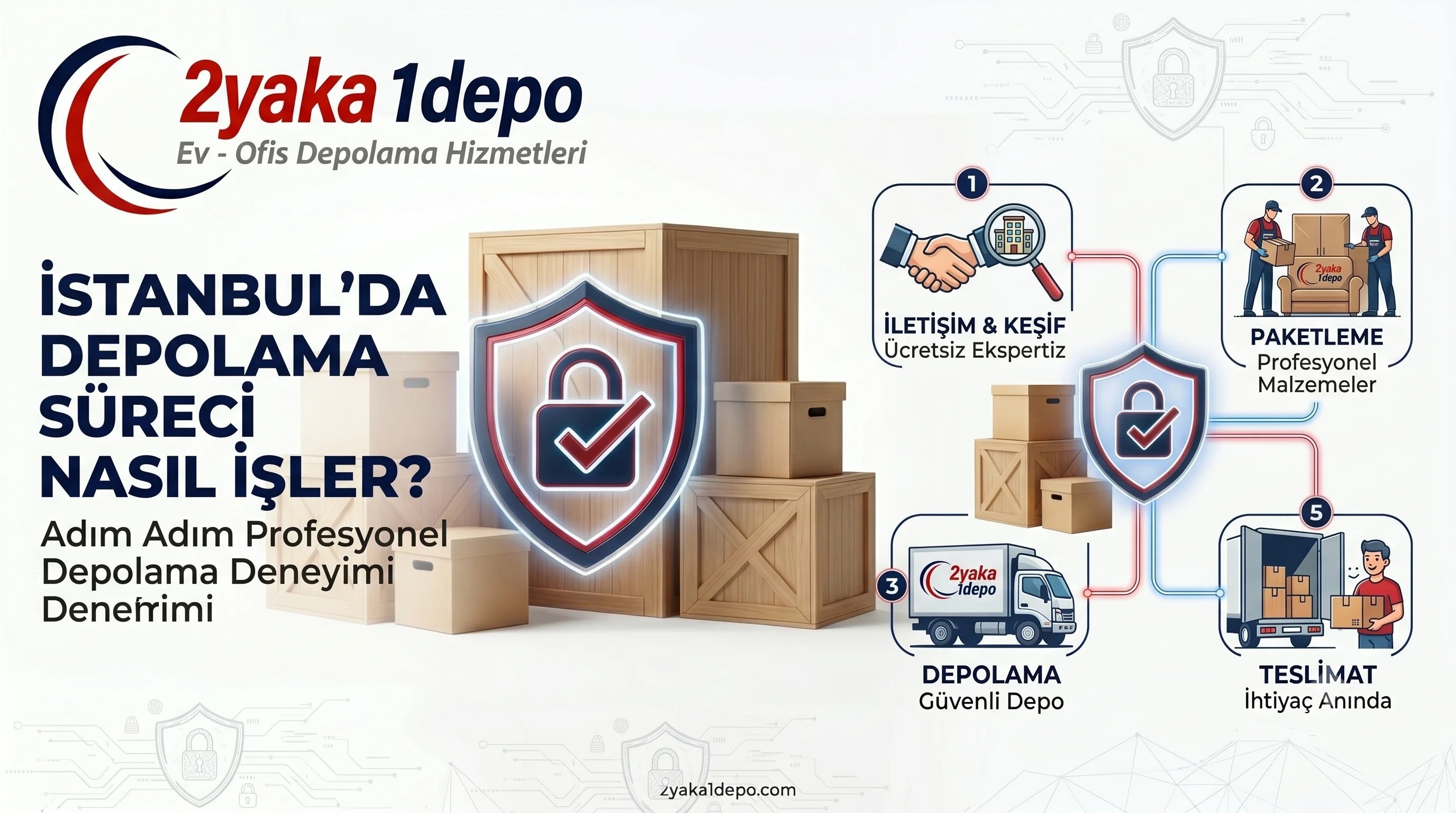 İstanbul'da Depolama Süreci Nasıl İşler?