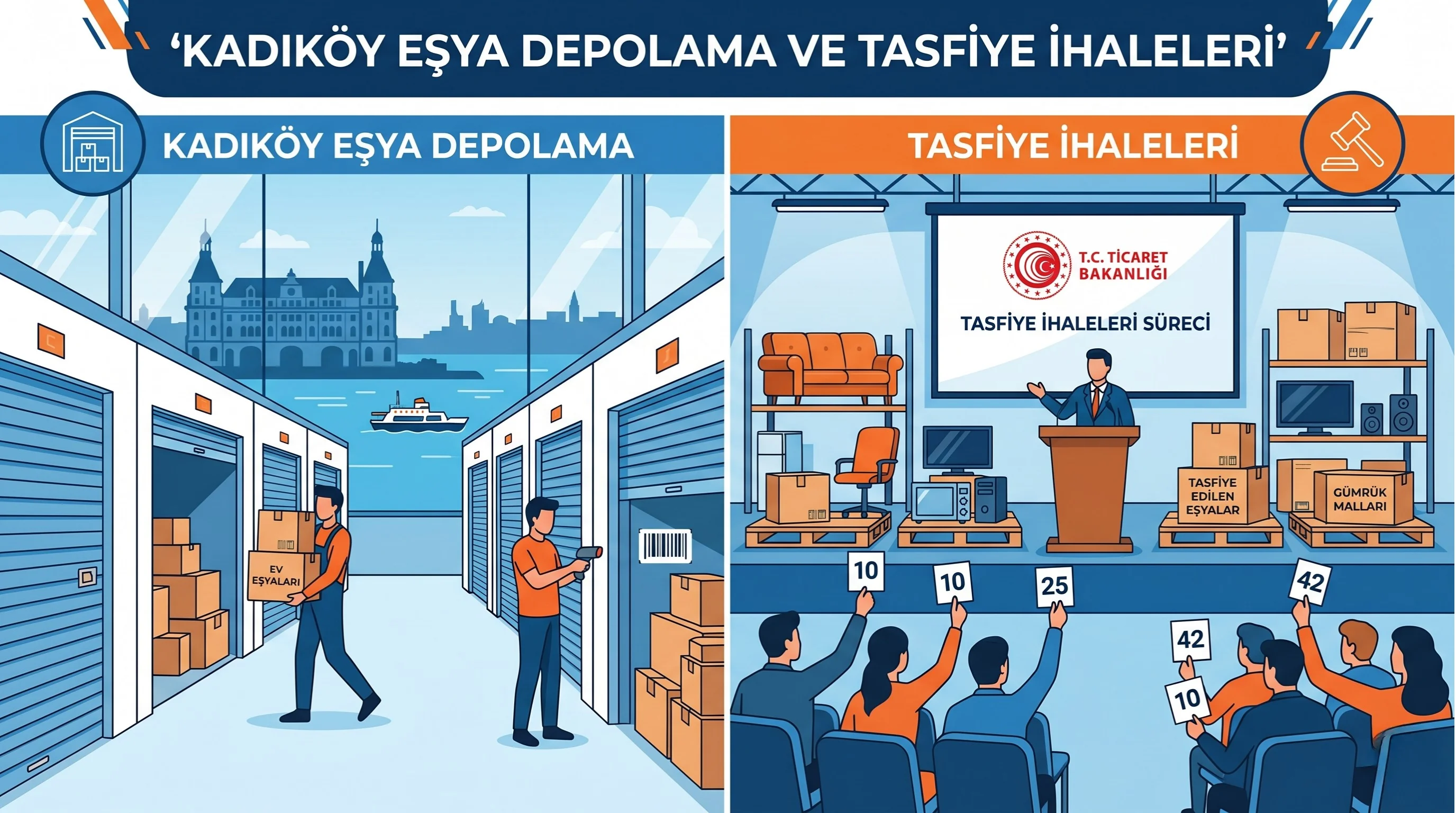 Kadıköy Eşya Depolama ve Tasfiye İhaleleri